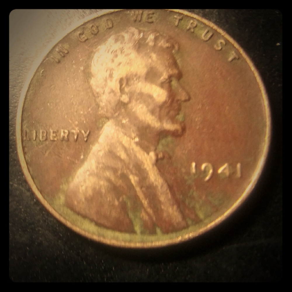 1941"red" buckwheat penny.